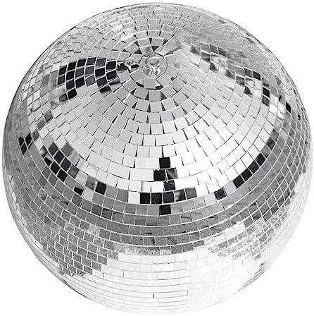 ETEC Professional Spiegelkugel 50cm - Disco Kugel Party Licht DJ Equipment für Lichteffekte und Partybeleuchtung