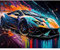 Peinture par numéros pour adultes, voiture de sport cool, peinture acrylique par numéros pour enfants, débutants, peinture de voiture, loisirs créatifs, cadeau pour les amateurs de voitures