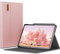 INFILAND Funda para Samsung Galaxy Tab S9 FE/S9 2023, Funda Multiángulo con Soporte para Galaxy Tab S9 FE 10,9 Pulgadas/S9 11 Pulgadas, Función de Reposo/Activación Automática, Oro Rosa