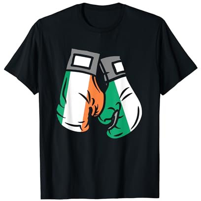Boxing Glove With The Flag Of Ireland T-Shirt