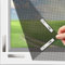 Mosquitera Ventana Magnetica con Fijación Magnética, Mosquitera Cortable hasta 150 x 130 cm, Mosquitera para Ventana con 12 Potentes Imanes, Mosquitera Magnética para Ventanas sin Taladrar