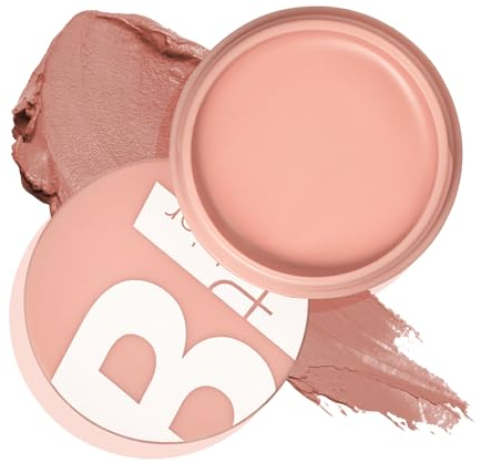 Ofanyia Cream Blush Stick, Unique Roating Design Multi-Use Blush Stick for Lip and Cheek Tint, Lightweight Easy to Blend Natural Cream Blusher, Velvet Matte Texture Blush Face Stick (01#)