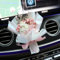 LIUZHIPENG Natürlicher Mini-Blumenstrauß Auto-Lufterfrischer-Clip, getrocknete Blumen, Auto-Diffusor, Mix of dried flower colors, duftend