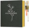 Lanpn Fotoalbum Selbstklebend Einkleben Scrapbook, Große Leinen OUR MEMORIES Groß Weiße Seiten Fotobuch zum Selbstgestalten für 10x15cm 13x18cm A4 A5 Bilder (40 Blatt/80 Seiten,Grün)
