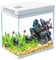 Craftsboys 16L Fish Tank, Nano Glass Aquarium, Upgrade Filter system and LED Light, for Freshwater & Marine, Filter Balls Included (White, 16L)
