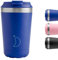 Chilly's Original Coffee Cup - Thermal Mug For Cold & Hot Drinks - Leak-Proof Travel Mug with Lid - Double Walled Vacuum Insulated Mug - Stainless Steel - Matte Blue, 340ml