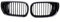 Für E46 4-Türer 4DR 3er-Serie 320i 325i 330i 2002-2005 Renngrill, glänzend schwarz, Front-Nierengrill mit Einzellamelle Car Modifikation Grill