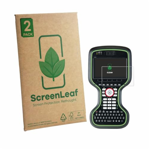 ScreenLeaf Schutzfolie für Leica CS20 3.75G | 2 Stück Transparenter Displayschutz Made in Germany Klare Displayschutz-Folie Kratzfest