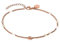 Purelei® Sundial Shell Fußkettchen Damen – Edelstahl vergoldet/silber/rosé – Mit Muschelanhänger, Süßwasserperlen & Glasperlen – Verstellbar 21–25 cm - wasserfest (Rosegold)