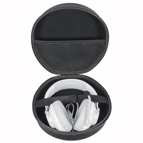 YIIWAY Étui de Voyage Rigide Housse Coque Compatible avec Casque Gamer Turtle Beach Atlas Air/Recon 50P 70 70N / Stealth 500 600 700 700 Gen2 Max, Étui Seulement - Noir YC80034