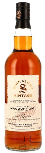 Macduff 13 Year Old 2011-100 Proof Edition #55 (Signatory)