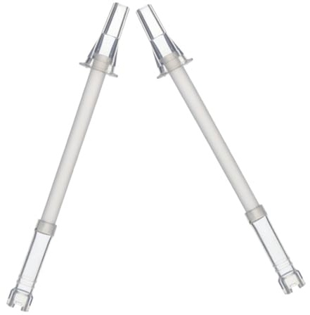 LALADEFIEE 2pcs Silicone Replacement Straws for Big Belly Water Bottles Soft Silicone Connectors Reusable Camping Smoothie and Juice Bottle Accessories Easy to Install Heat and Cold Resistant