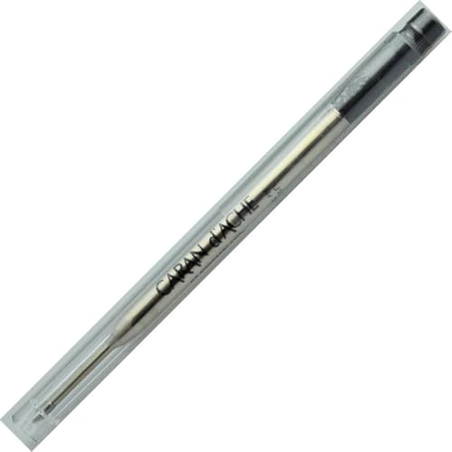 Caran D'ache 8428.109 Goliath Large Steel Point Ink Cartridge, Black