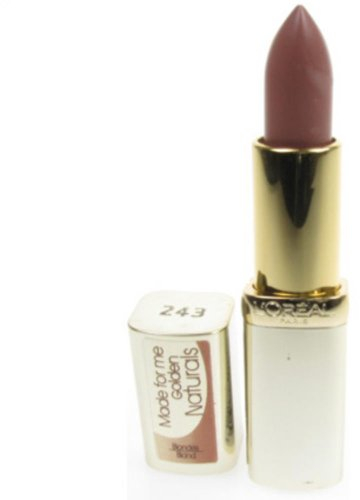 L'Oréal Paris Color Riche Lippenstift Made for me Naturals, 243 Velvet Gold