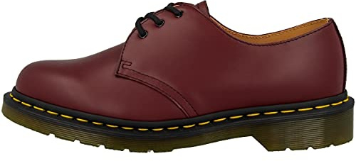 Dr. Martens 1461 Smooth CHERRY RED, Unisex-Erwachsene Derby Schnürhalbschuhe, Rot (Cherry Red), 39 EU (6 Erwachsene UK)