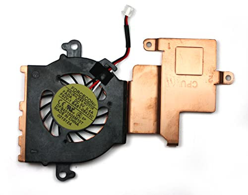 Power4Laptops Ersatz Notebook Lüfter mit Kühlkörper kompatibel mit Samsung NP-N150-HAV1US