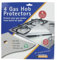 Universal Gas Hob Protector Sheet, Pack of 4, Silver