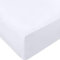 Utopia Bedding Queen-Size-Spannbetttuch – Bettlaken – Tiefe Tasche – weiche Mikrofaser – schrumpft und lichtbeständig – pflegeleicht – nur 1 Spannbetttuch (weiß)