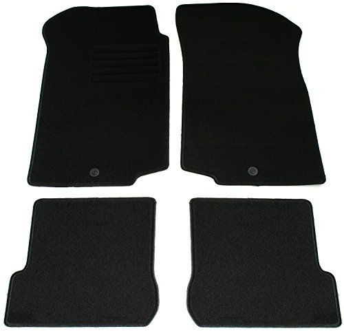 AD Tuning HG1528 Fußmatten Set (4teilig) Schwarz Autoteppiche Matten