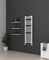 Adige 400mm Wide 1150mm High White Flat Narrow Towel Radiator