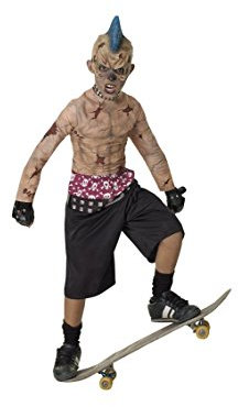 Zombies Skate Punk halloween fancy dress costume 5-7 years