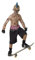 Zombies Skate Punk halloween fancy dress costume 5-7 years