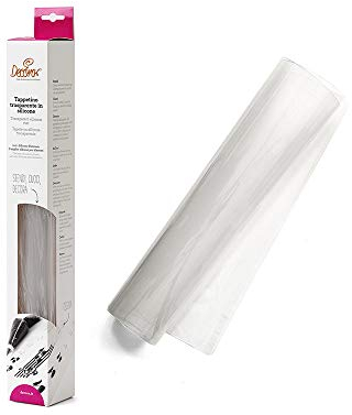 Decora 9260253 Tappetino Antiaderente in Silicone Trasparente, 40 x 60 cm
