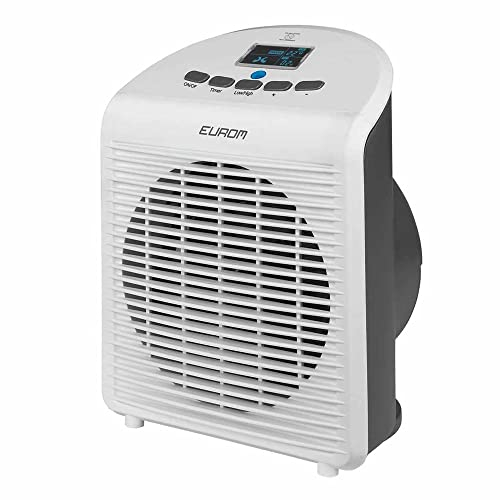 Eurom Elektro Heizlüfter Heizgerät Safe-T-Fanheater LCD 2000 Watt