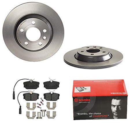 BREMBO BREMSSCHEIBEN Ø294mm + BREMSBELÄGE HINTEN FÜR VW SHARAN TRANSPORTER T4