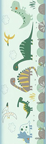 Rasch Borten Papierborte (Kindgerecht) Grün 5, 00 M x 0, 17 M Bambino XVIII 248852