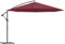 vidaXL Ampelschirm 350cm Bordeauxrot Sonnenschirm Kurbelschirm Gartenschirm