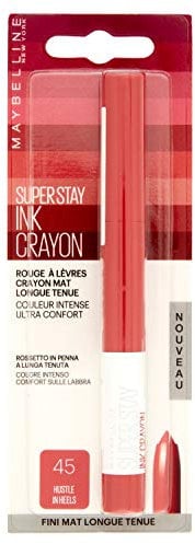 Maybelline New York - Crayon Rouge à Lèvres - Superstay Ink - Hustle In Heels (45)