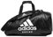 adidas PU 2 In 1 Boxing Gym Training Sports Back Pack Holdall Bag, Blackwhite