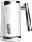NWOUIIAY Montalatte Elettrico automatico 3 in 1 Schiumalatte elettrico 500W 300ml freddo facile da pulire per latte, cappuccino, caffè, cioccolato caldo, macchiato
