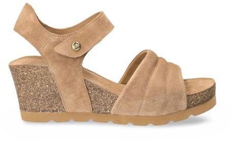Panama Jack Damen Valley Wedge Sandal, Cuero B2, 40 EU