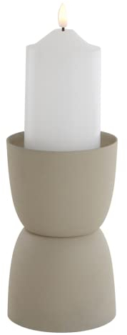 JOTEX Billy Kerzenleuchter, Graubeige, No Size