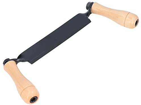 Couteau à Dessiner, Couteau à Raser Droit en Acier au Tungstène, éplucheur D'écorce Durable Couteau de Rasage Outil à Main D'écorçage du Bois pour Poteau de Clôture, Bûches(10)
