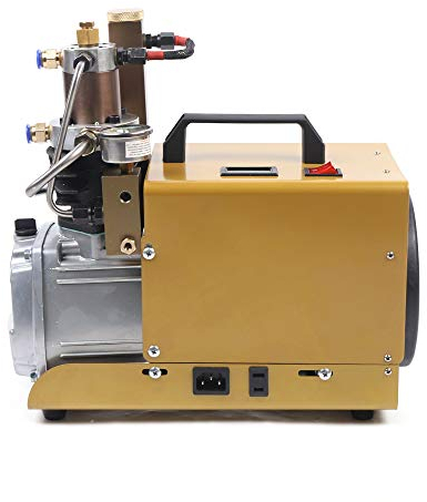 Tauchkompressor Hochdruckluftpumpe WasserküHlen Atemluftkompressor 2800R/M 1.8Kw SekundäRe Kompression Vakuumpumpen Elektrisch Tauchen EuropäIscher Stecker Elektrische Hochdruck Luftkompressor 30Mpa