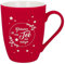 Spruchreif I SOFT-TOUCH-Tasse mit beidseitiger Gravur Glühwein ist wie Tee... I Tasse mit Weihnachtsmotiv I Glühweintasse