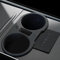 TESEVO Cup Holder for Tesla Model 3/Y 2021-2023 Center Console Accessories Cup Holder Insert Center Console Slot Slip Limiter Shockproof Stabilizer Silicone Water Cup Clip(Black)