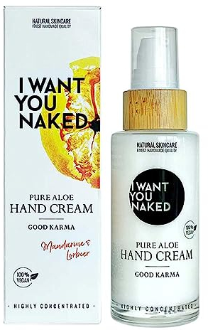 I WANT YOU NAKED Handcreme Good Karma, Mandarine & Lorbeer, 50ml (10er Pack)