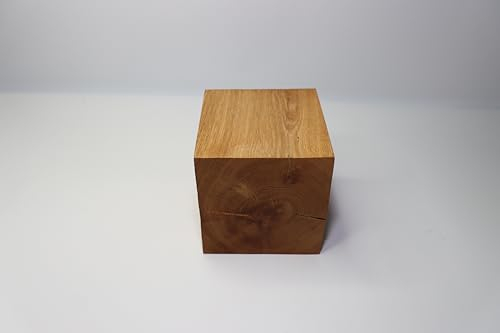 MINI Würfelablage Würfel Regal Eiche massiv natur mit Befestigung (15x15x15cm)