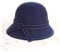 LXINMFEWY Wasserdichter Hut Wollmütze Bow Dome Cap Fisherman Cap Hut Filzhut Luxus Kaschmirhutwool Hat Fisherman Hat Damen Baskenmütze Thermokappe