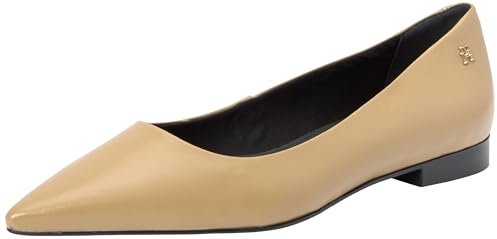 Tommy Hilfiger Women TH Pointy Ballerina, Classic Khaki, 37 EU
