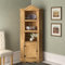 Corona Corner Display Unit Bookcase Cabinet Mexican Solid Pine