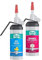 SISTA BAD KÜCHE transparenter, schimmelresistent ausgestatteter Dichtstoff (2x100ml) Spender und SISTA DRINNEN Füllen & Ausbessern, weißer Fugen Dichtstoff (1x100ml) Spender