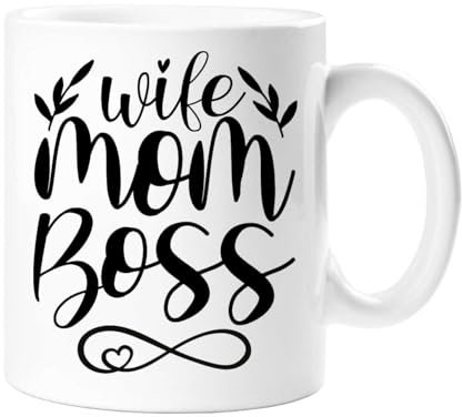 60 Second Makeover Limited Tasse mit Aufschrift Wife Mom Boss