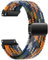 AidorMax Cinturino in Nylon da 22mm con Chiusura Magnetica Regolabile per Uomini e Donne, Cinturino di Ricambio Elastico a Vestibilità Comoda per Smartwatch e Orologi (Camuffare)