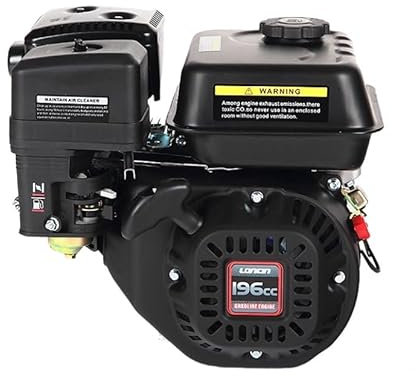Loncin G200F/A Benzinmotor 6.5 PS 196 ccm Austauschmotor Rüttelplatte Kartmotor Einachser Austauschmotor