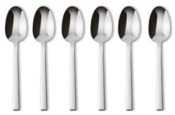 Neutra W0724 - Set di 6 cucchiai per moca, in acciaio INOX 18/10-52569A37 [SP]UVP: 30,90